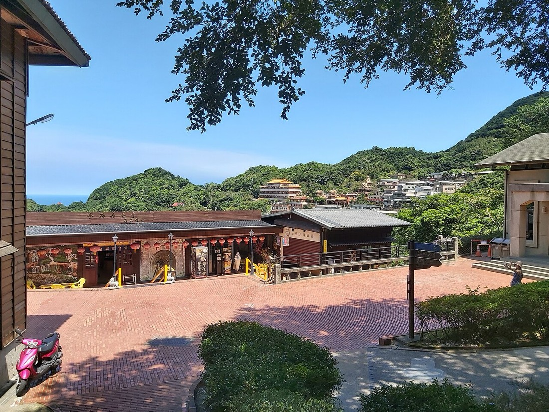 從金瓜石望向山海的景色